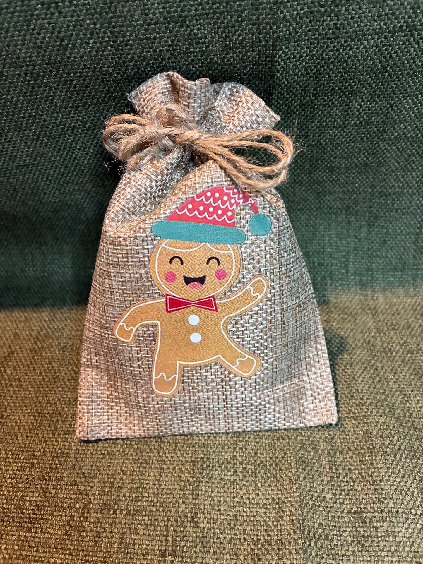 Christmas Hessian Bag