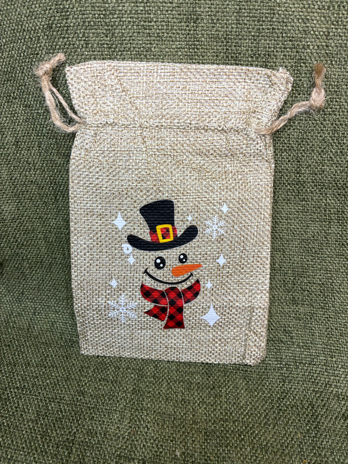 Christmas Hessian Bag