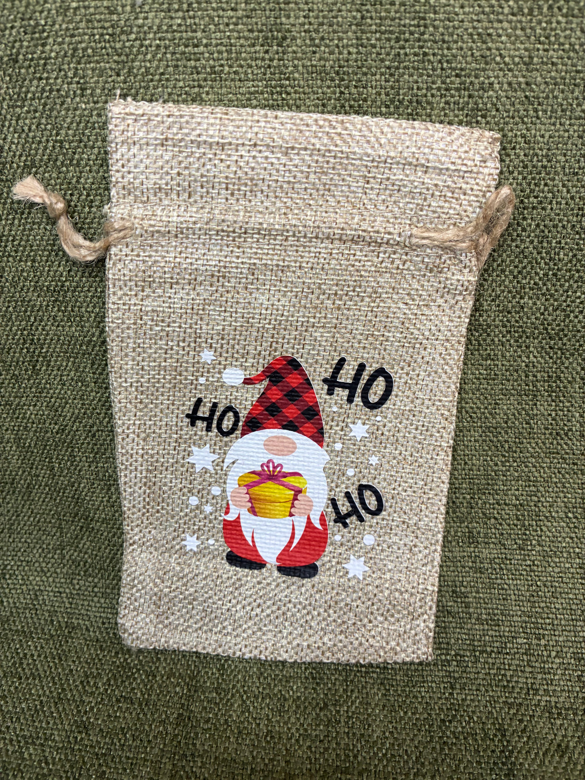 Christmas Hessian Bag