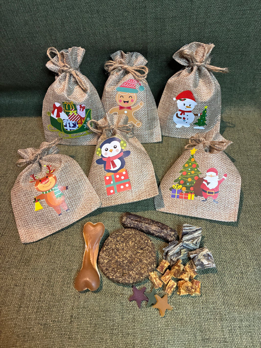 Christmas Hessian Bag