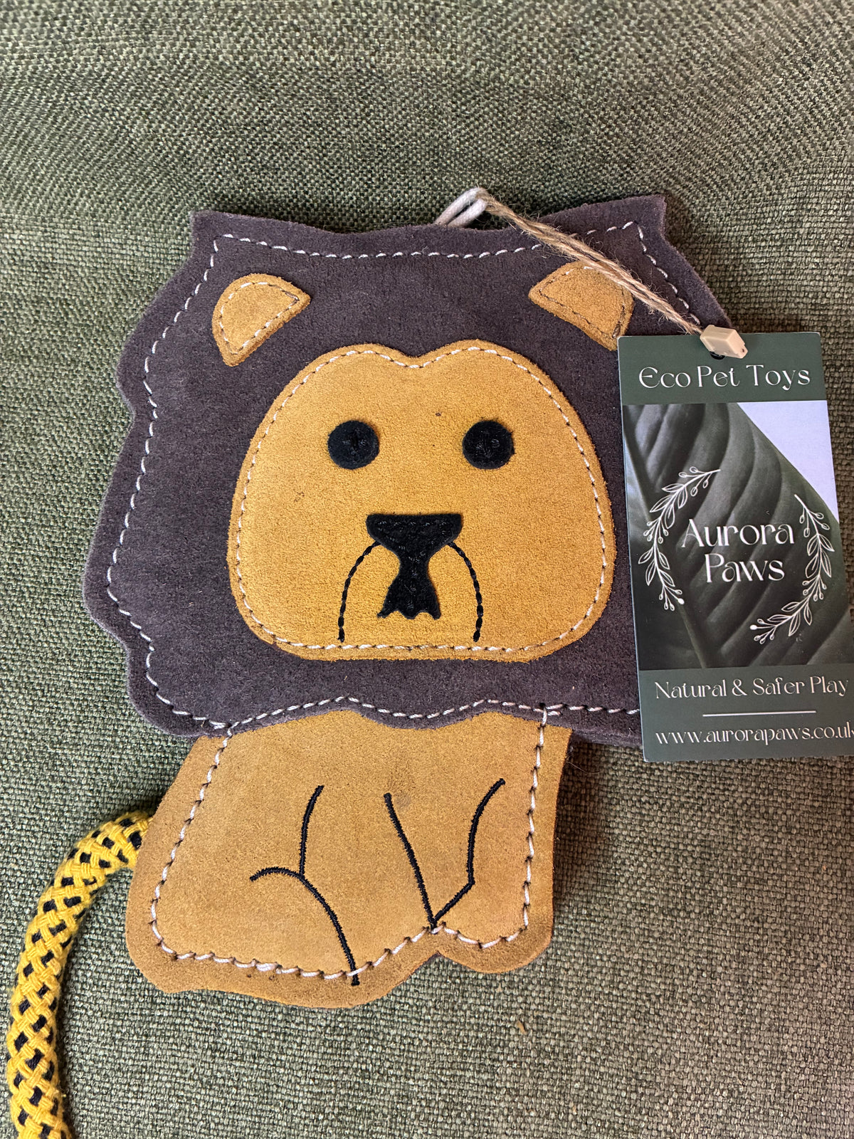 Lion Aurora Paws Eco Tough Toy