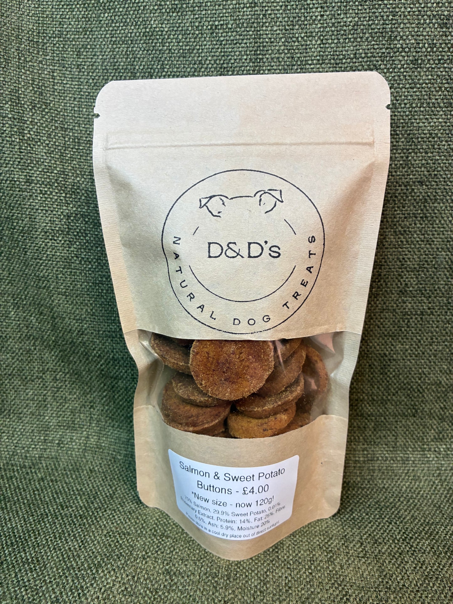 Salmon & Sweet Potato Cookies