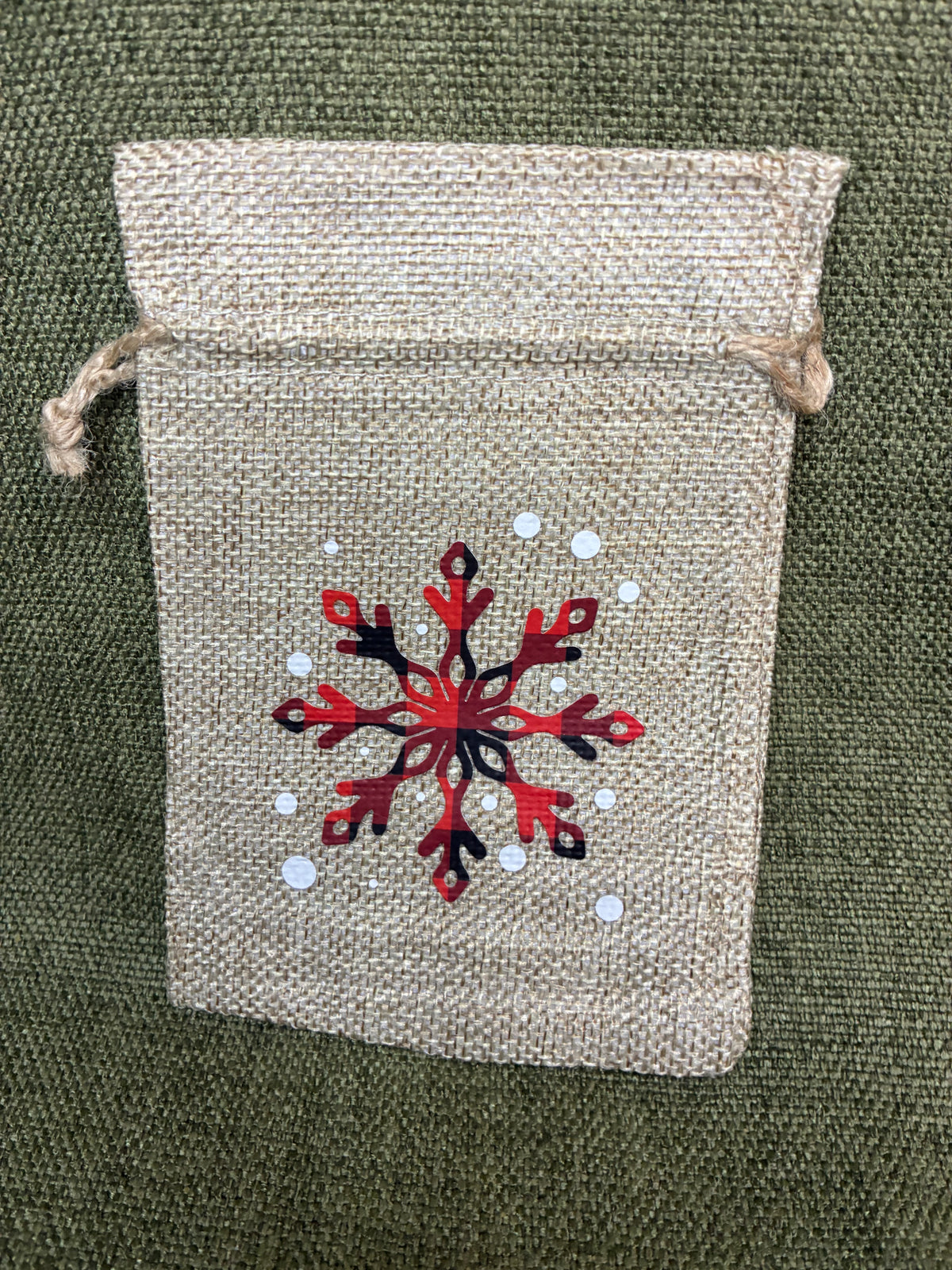 Christmas Hessian Bag