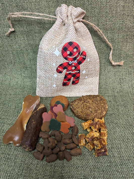 Christmas Hessian Bag
