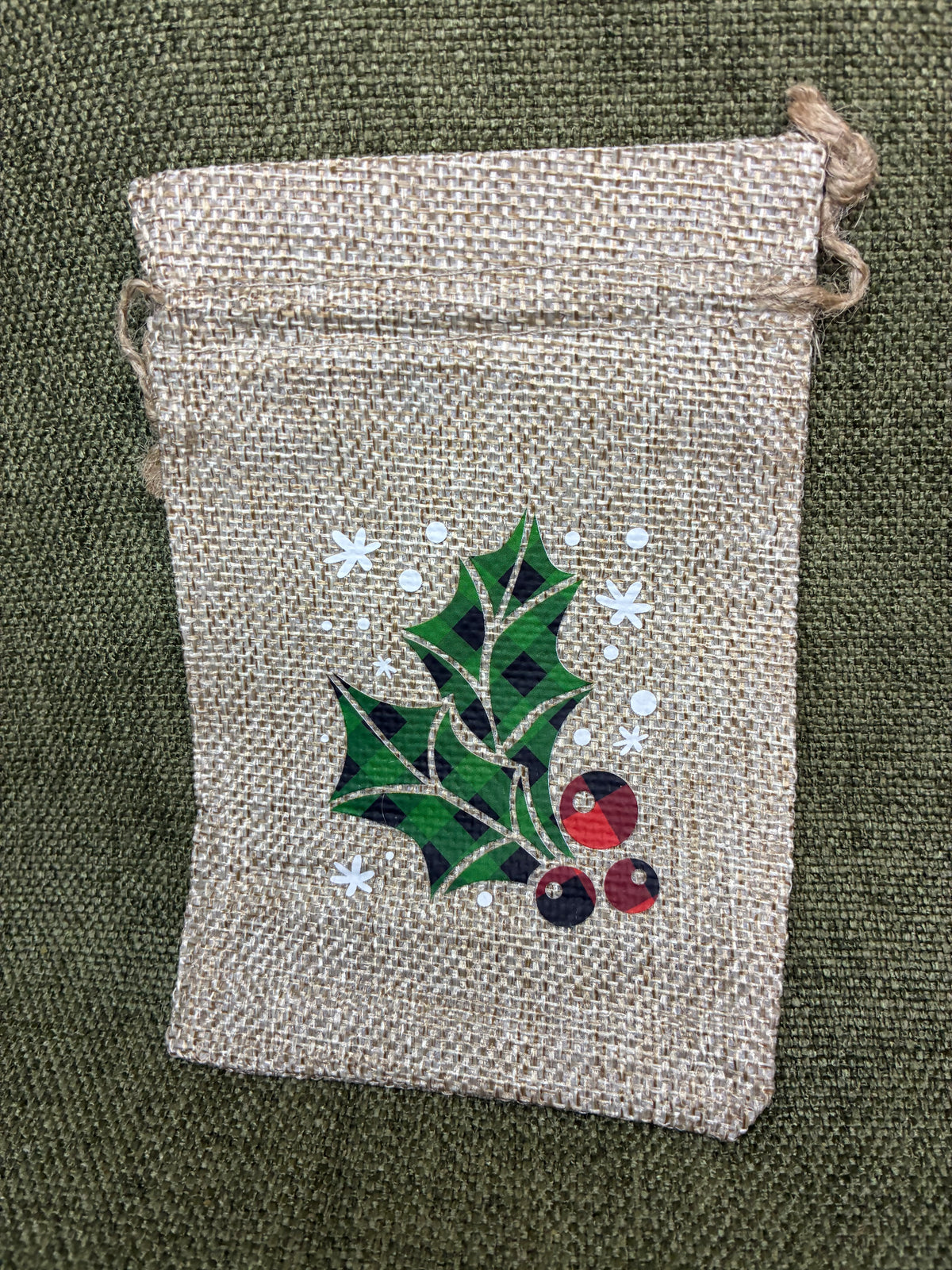 Christmas Hessian Bag