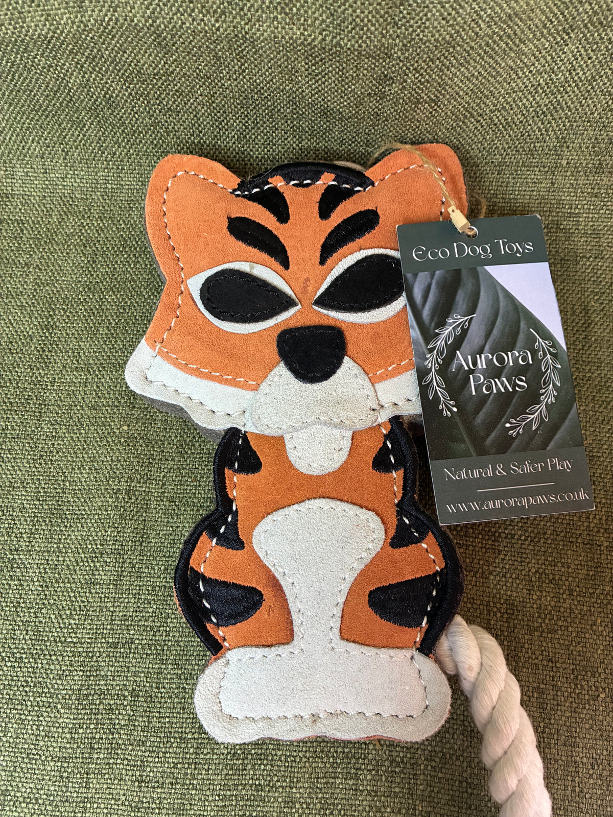 Tiger Aurora Paws Eco Tough Toy