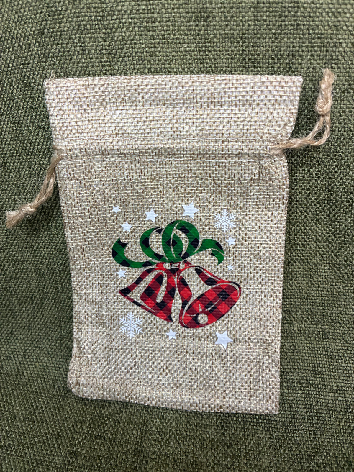 Christmas Hessian Bag